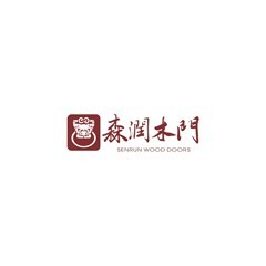 森润木门LOGO设计含义 建材质感与自然生命力的完美融合
